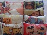MINI TRAVESSEIROS PERSONALIZADOS